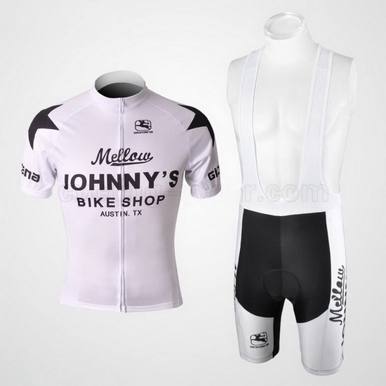 2010 Maillot Johnnys Tirantes Mangas Cortas Negro Y Blanco